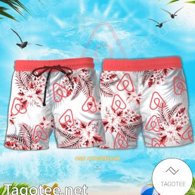 Airbnb Logo Hawaiian Shirt And Shorts - Teesmith