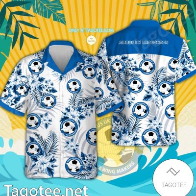 Airbus UK Broughton Cymru Premier Hawaiian Shirt - Teesmith