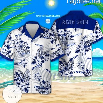Aisin Seiki Logo Hawaiian Shirt And Shorts - Teesmith