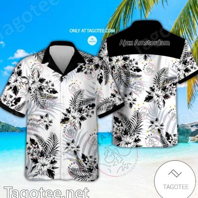 Ajax Amsterdam Logo Hawaiian Shirt And Shorts - Teesmith