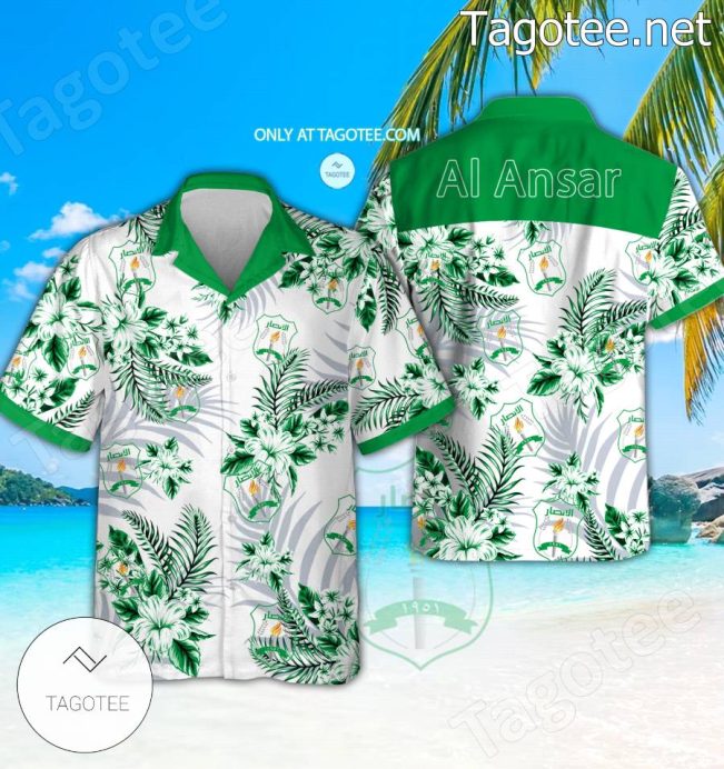 Al Ansar Logo Aloha Shirt - Teesmith