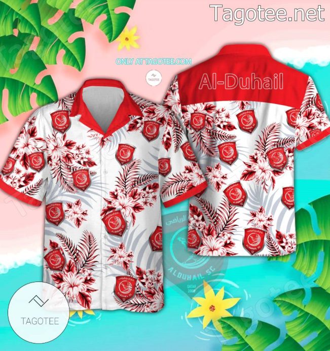 Al-Duhail Logo Aloha Shirt - Teesmith