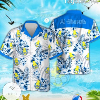 Al Gharafa Logo Aloha Shirt - Teesmith