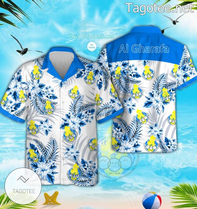 Al Gharafa Logo Aloha Shirt - Teesmith