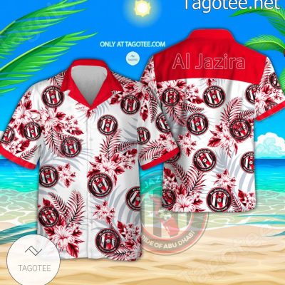 Al Jazira Logo Aloha Shirt - Teesmith