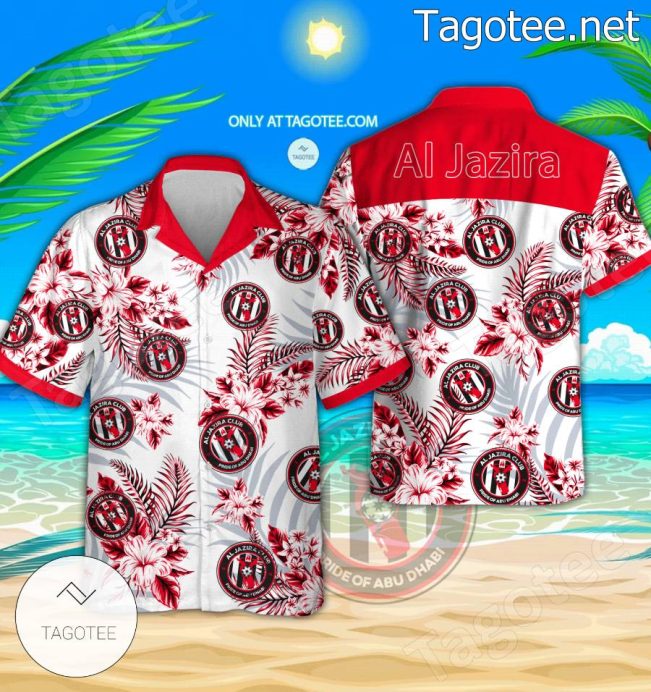 Al Jazira Logo Aloha Shirt - Teesmith