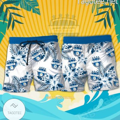 Al Quds Club Logo Aloha Shirt - Teesmith