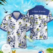 Al Quwa Al Jawiya Logo Aloha Shirt Bishop - demo10