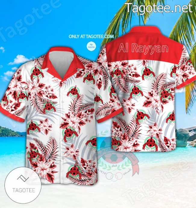 Al Rayyan Logo Aloha Shirt - Teesmith