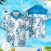 Al Riffa Sc Logo Aloha Shirt Bishop - demo10