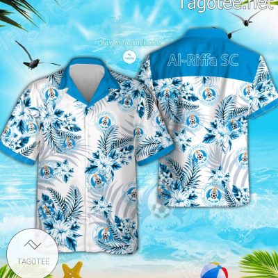 Al-Riffa SC Logo Aloha Shirt - Teesmith