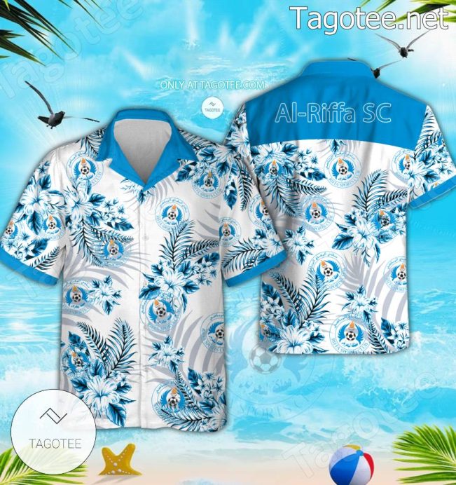 Al-Riffa SC Logo Aloha Shirt - Teesmith