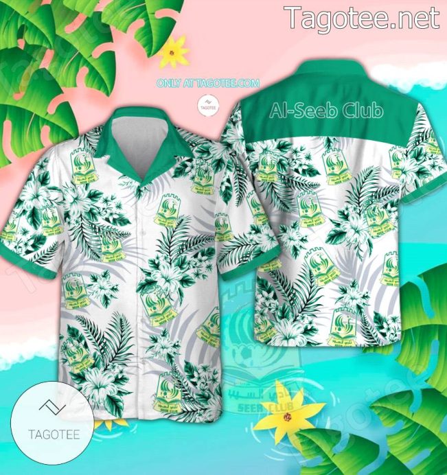 Al-Seeb Club Logo Aloha Shirt - Teesmith
