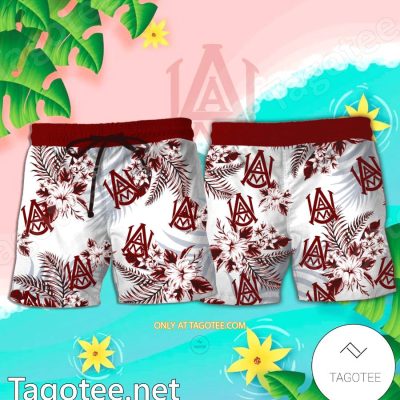 Alabama Agricultural and Mechanical University Logo Hawaiian Shirt And Shorts - Teesmith