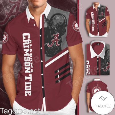 Alabama Crimson Tide Football Team Red Hawaiian Shirt And Short