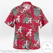 Alabama Crimson Tide Logo Red Hawaiian Shirt And Short A - demo10