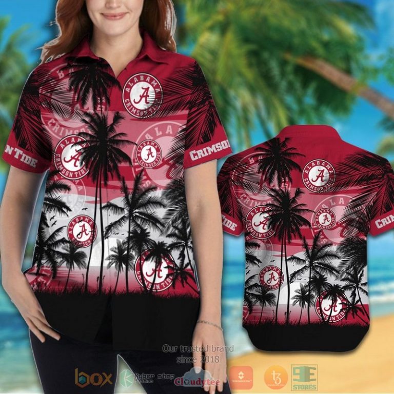 Alabama Crimson Tide Tropical Hawaiian Shirt And Shorts - Hot Sale 2025