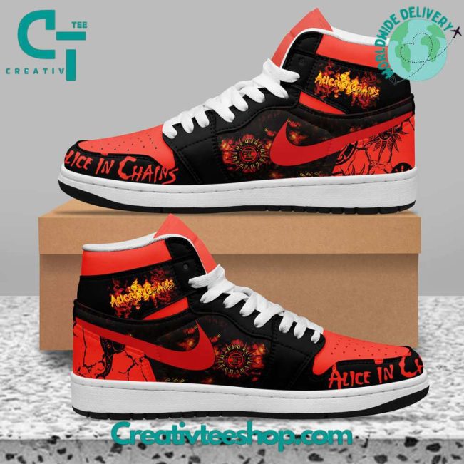 Alice In Chains Air Jordan 1 Sneaker - soulcals.com