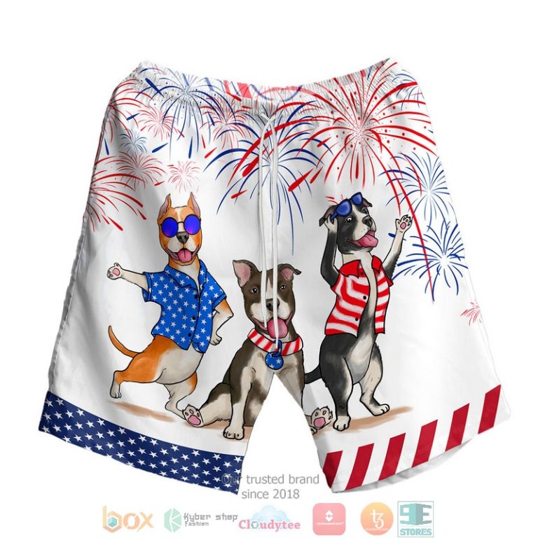 American Staffordshire Terrier Independence Day Is Coming Hawaiian Shirt, Shorts - Hot Sale 2025