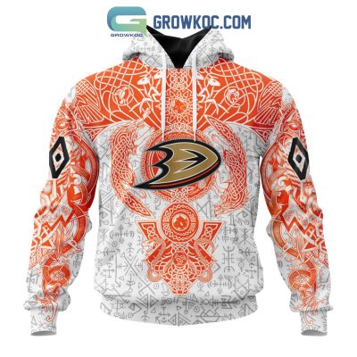 Anaheim Ducks NHL Special Norse Viking Symbols Hoodie T Shirt