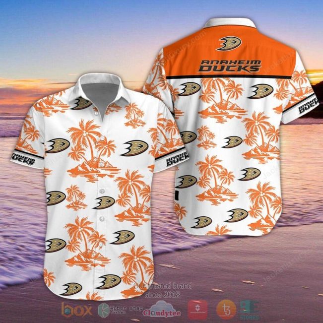 Anaheim Ducks Hawaiian Shirt, Shorts - Hot Sale 2025