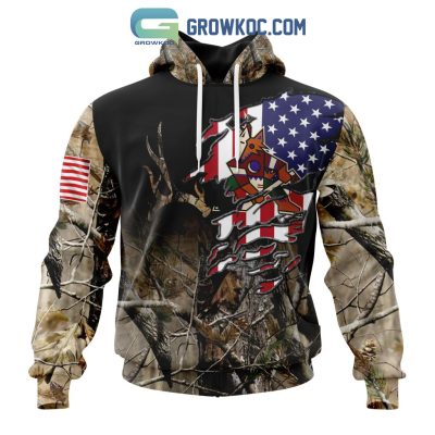 Arizona Coyotes NHL Special Camo Realtree Hunting Personalized Hoodie T Shirt