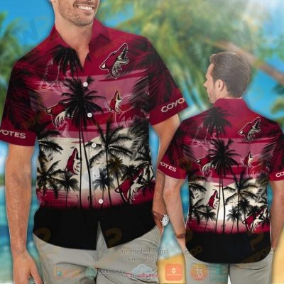 Arizona Coyotes Hawaiian Shirt And Shorts - Hot Sale 2025