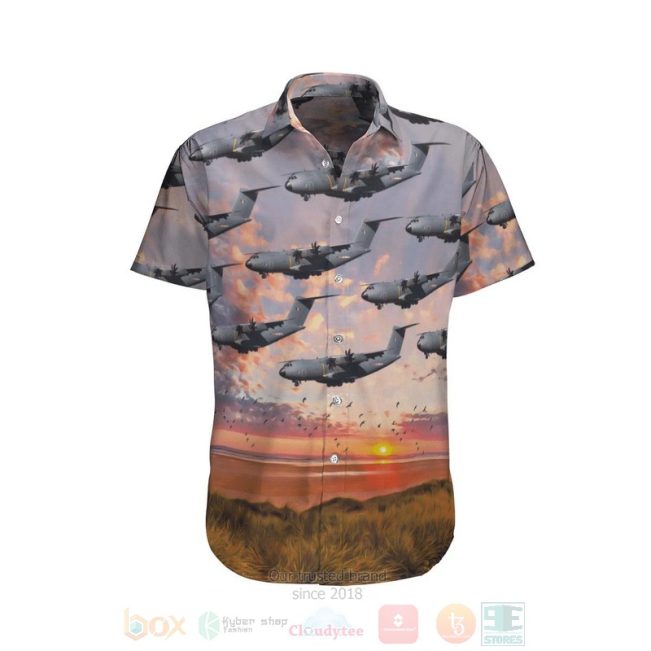 Armee De L?Air Et De L?Espace Aae Airbus A400M Atlas Hawaiian Shirt, Short - Hot Sale 2025