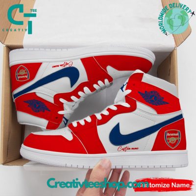 Arsenal Air Jordan 1 Sneaker - soulcals.com
