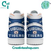 Auburn Tigers Basketball Go Tigers Air Jordan 1 Sneaker - demo10