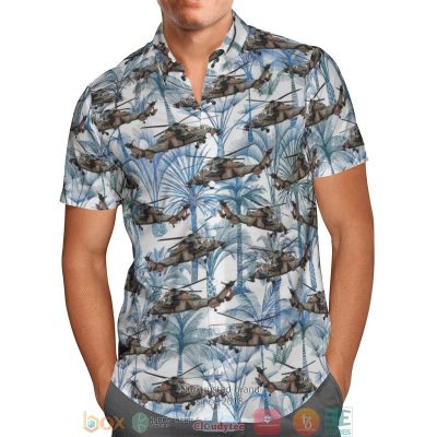 Australia Army Arh Tiger Blue Hawaiian Shirt, Short - Hot Sale 2025