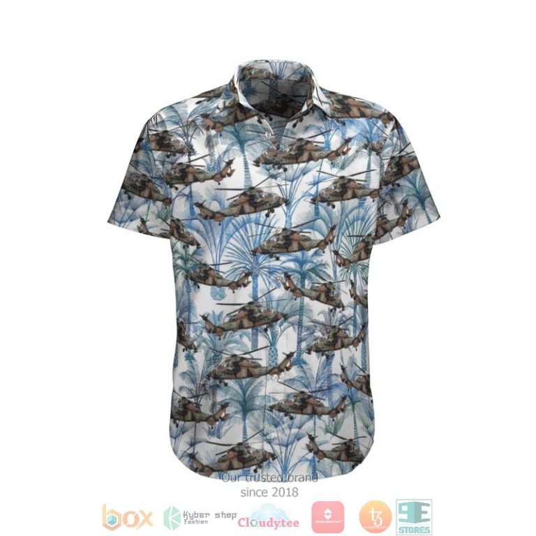 Australia Army Arh Tiger Blue Hawaiian Shirt, Short - Hot Sale 2025