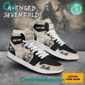 Avenged Sevenfold Custom Name Air Jordan 1 Sneaker - demo10