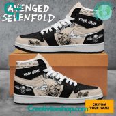 Avenged Sevenfold Custom Name Air Jordan 1 Sneaker - demo10
