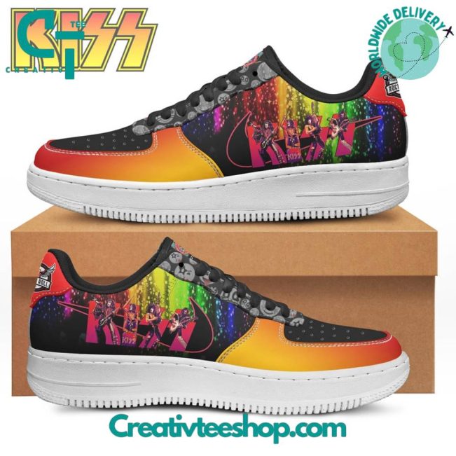 Kiss Band Air Force 1 Sneaker - soulcals.com