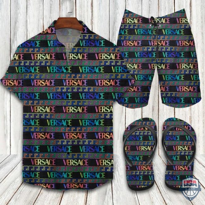 Versace Hawaiian Shirt Beach Short 04 - Hot Sale 2025
