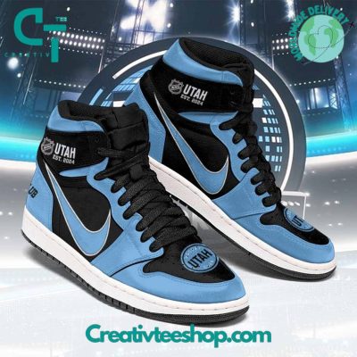 NHL Utah Hockey Club Air Jordan 1 Sneaker - soulcals.com