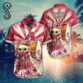 Baby Yoda And Arizona Diamondbacks Combo Hawaiian Shirt And Shorts - Hot Sale 2025