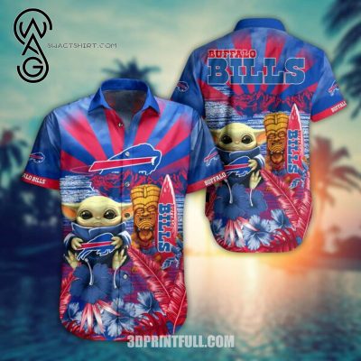 Baby Yoda And Buffalo Bills Combo Hawaiian Shirt And Shorts - Hot Sale 2025