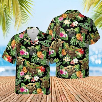 Baby Yoda Star Wars Hawaiian Shirt, Short - Hot Sale 2025