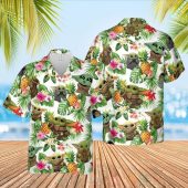 Baby Yoda Star Wars White Hawaiian Shirt Short 1 768x768 1.jpg - demo10