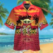 Baby Yoda Hug Kansas City Chiefs Hawaiian Shirt And Shorts.jpg - demo10