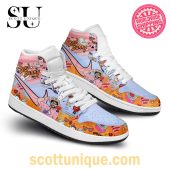 Bad Bunny Where She Goes Air Jordan 1 High Top Sneaker -Soulcals.com