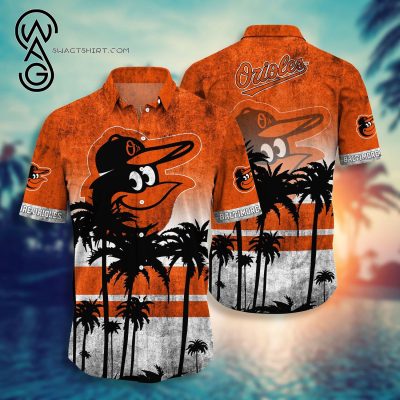 Baltimore Orioles Baseball Team Combo Hawaiian Shirt And Shorts - Hot Sale 2025