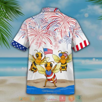 Bee?S Independence Day Hawaiian Shirt, Shorts - Hot Sale 2025
