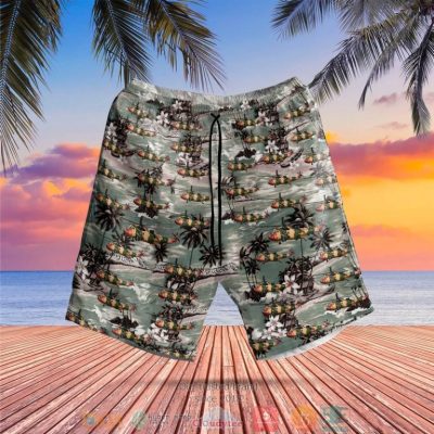 Belgian Air Force Westland Sea King Mk48 Dark Green Hawaiian Shirt, Short - Hot Sale 2025