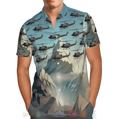 Bell Uh-1D German Airforce Hawaiian Shirt, Short - Hot Sale 2025