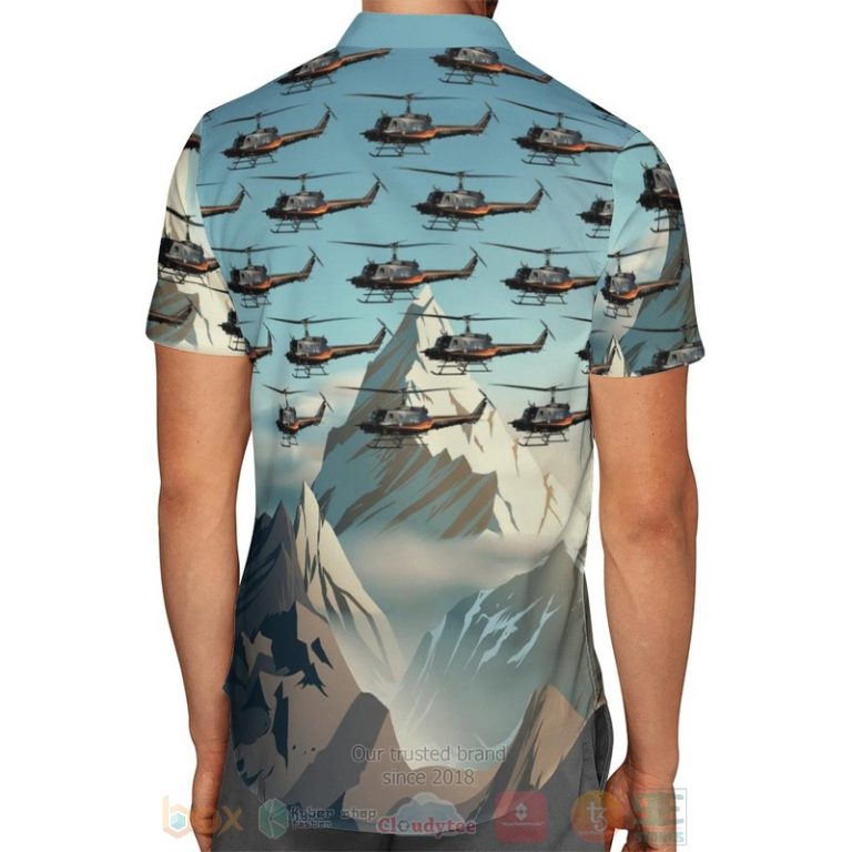 Bell Uh-1D German Airforce Hawaiian Shirt, Short - Hot Sale 2025