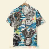 Biker Seamless Motorcycle Engine Pattern Hawaiian Shirt Short 1 2 768x768 1.jpg - demo10