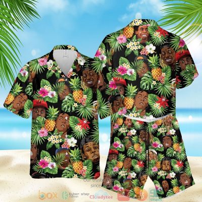 Black People Pineapple Black Hawaiian Shirt, Shorts - Hot Sale 2025